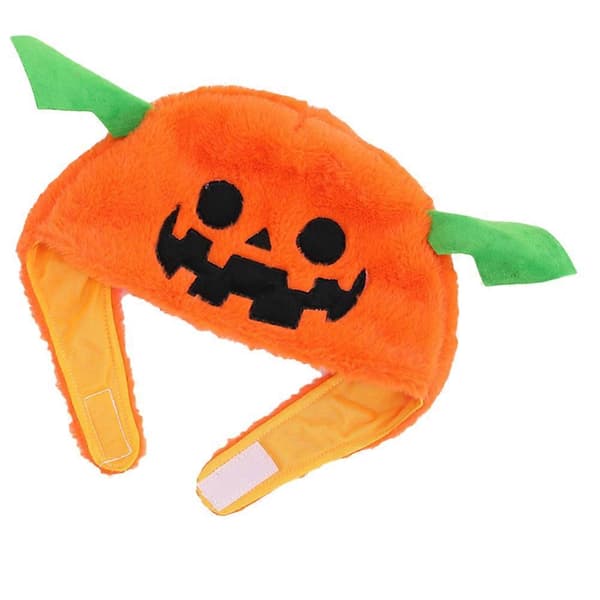 Græskarformet hat plys hat til cosplay funktion med orange farve