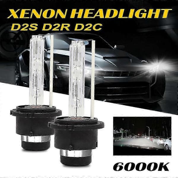 D2R/D2S/D2C HID-strålkastarlampor 35W 6000K 2-pack EU-kompatibel billampor Edition 0816 5 5