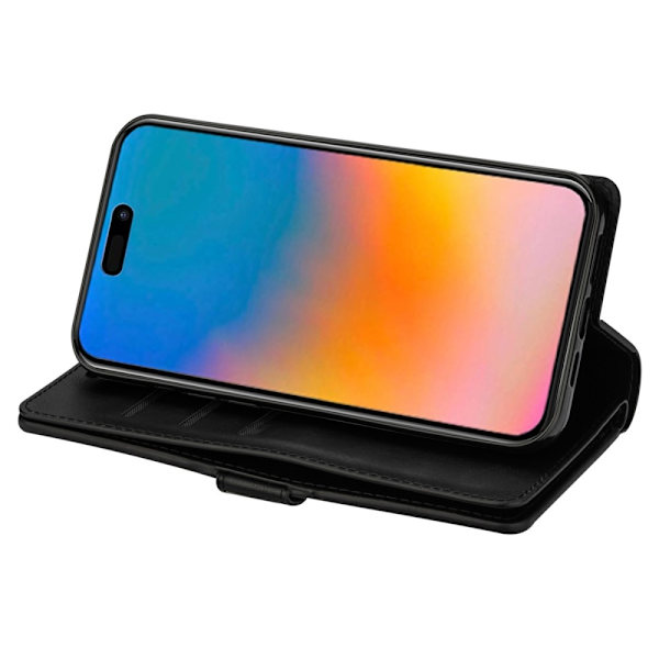 iPhone 15 Monitoimikotelo Musta 125