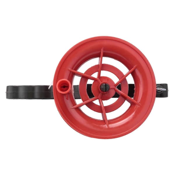 100M Snor Rød Hjulopruller red  white