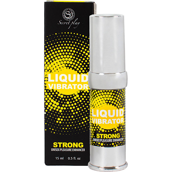 Secret Play: Flytande Vibrator, Stark Stimulator Transparent 15
