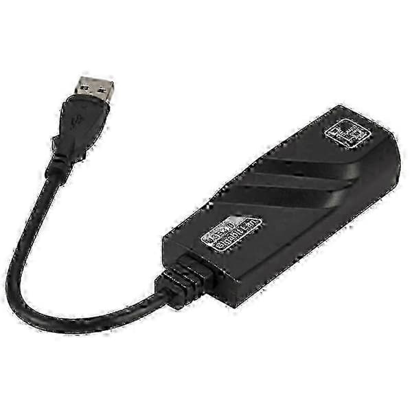 USB 3.0 Gigabit Ethernet-adapter 1000 Mbps netværkskort til Android TV bærbar computer stationær computer