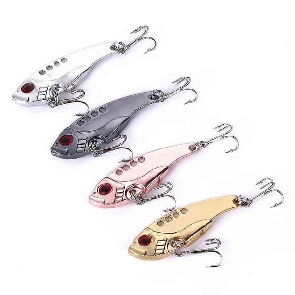 Fiskedrag Treblekrokar Skakande Metall