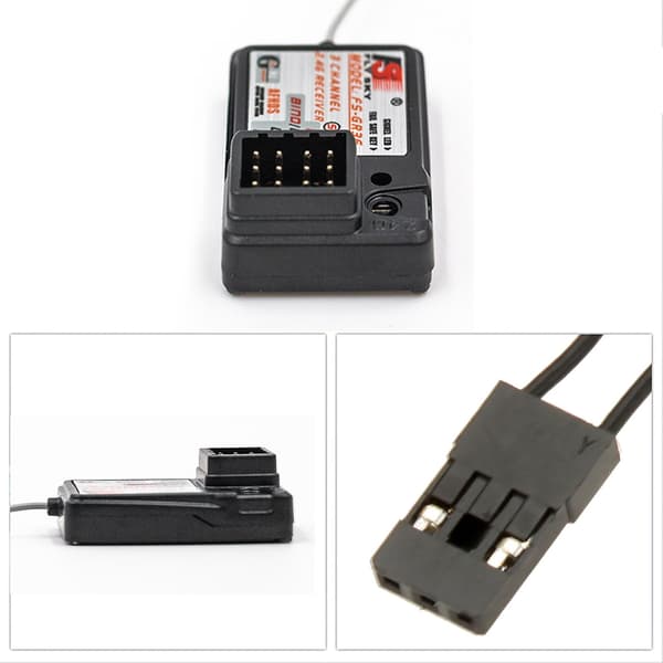 2st Fs-gr3e Afhds 2.4g 3ch Mottagare 1pcs