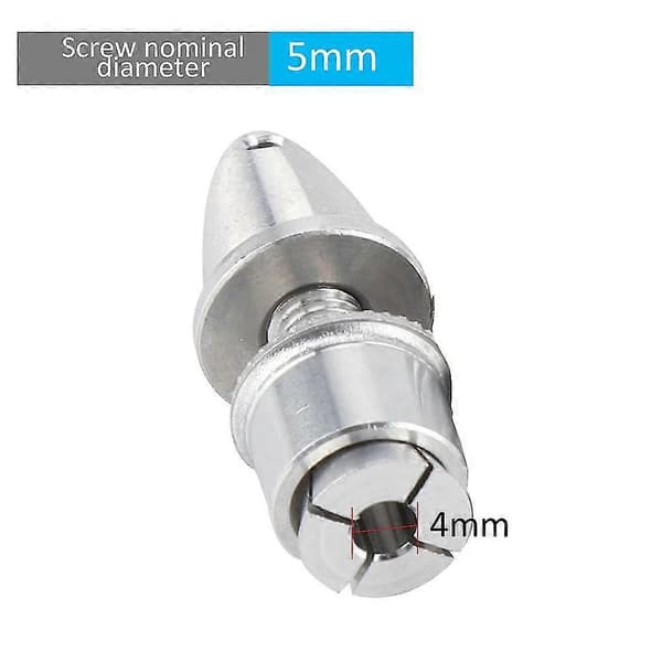 5 stk. metallpropelladaptere for børsteløs motor RC-tilbehør 317 mm holdbar presisjon