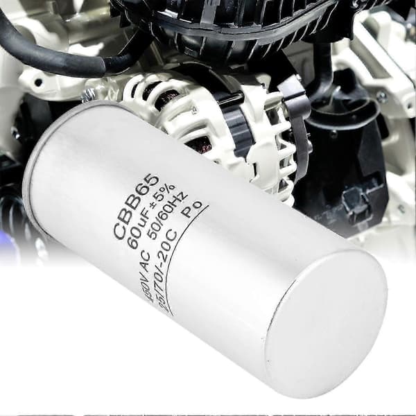 Cbb65 60uf 450v Kondensator Startmotor för luftkonditioneringskompressor