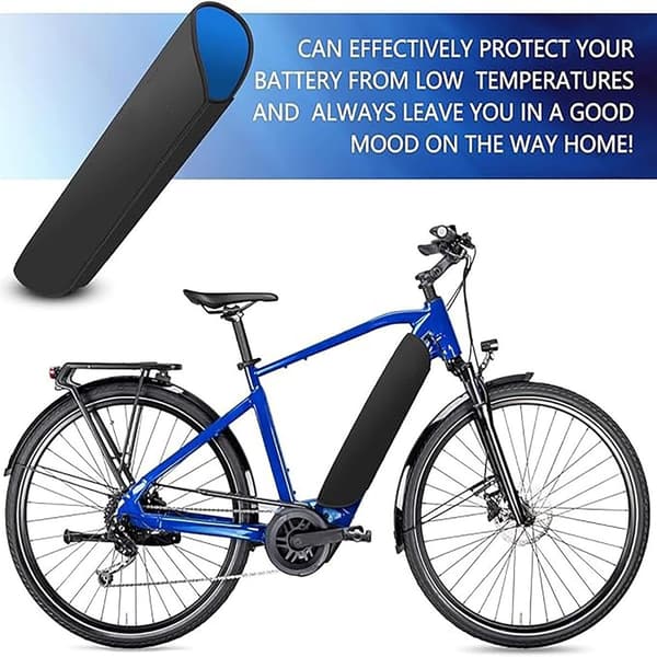 E-cykel batteriskydd - 2 delar - Vattentätt e-cykel batteriskydd
