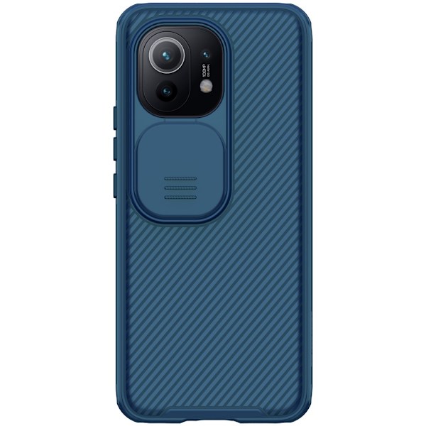 Xiaomi Mi 11 - NILLKIN CamShield Pro Cover - Blå Blå Blue Blå