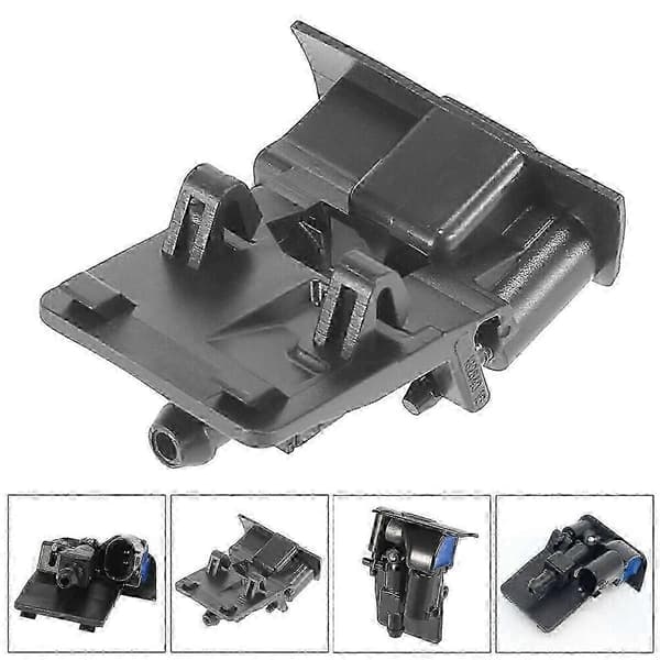 2x Ny frontrutespylerdyse frontrutedyse jet 61667183343 for -BMW X1 E84 / X6 E71 E72 Black
