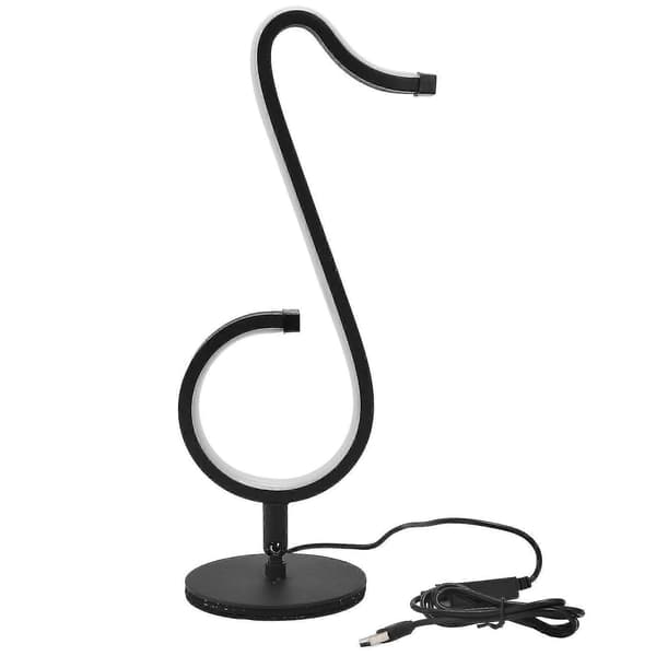 App-fjernkontroll Notelys LED Bluetooth Musikk USB Omgivelseslampe for Soverom Hjem