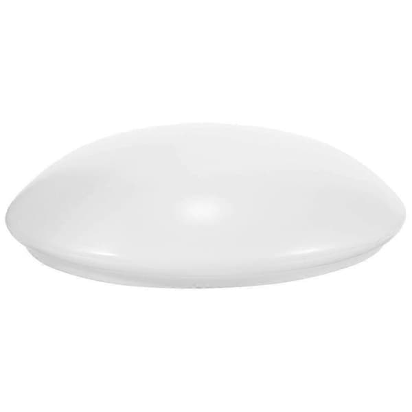 Lyskapper til loftslamper, rund form, plastmateriale til hjemmeindretning, lys og jævn belysning, 1 stk.