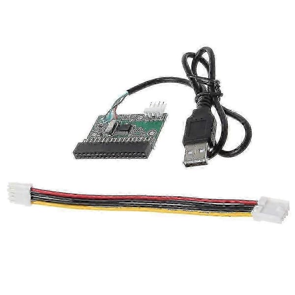 1.44mb 3.5-tommers diskettstasjonkontakt 34-pinners til USB-kabeladapter PCB-kort, USB-disk til diskett A-utgave 0118