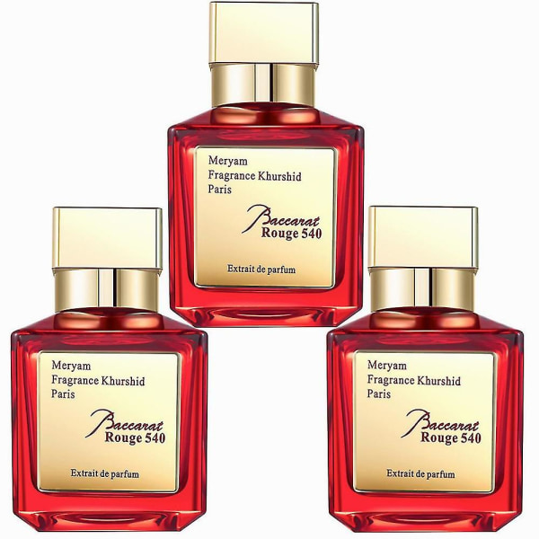 1-3st Baccarat Parfym Män Kvinnor Högkvalitativ unisex långvarig Eau De Parfum Spray Kvinnor Classic Rose Series Parfum-yvan