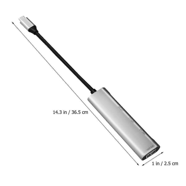 USB-hub USB-C 4 porter USB-hub USB-splitter for bærbar datamaskin USB-kontakt Hub Edition 0210