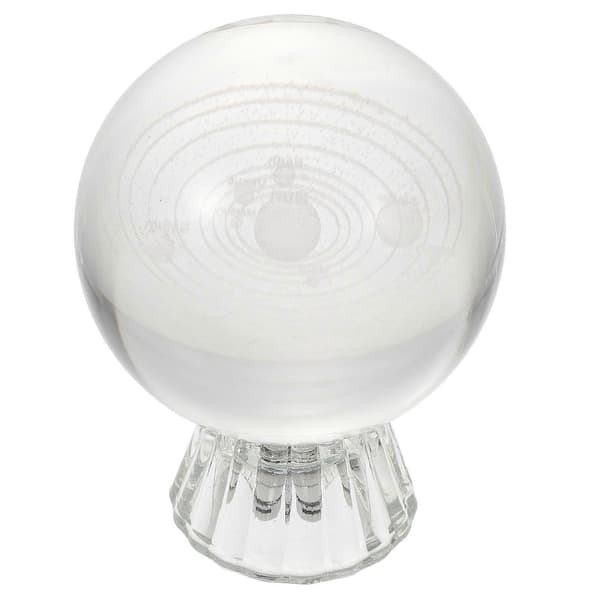 Håndværk Dekorativ Kuglepynt 1 Stk til Indretning Transparent 8X6X6CM