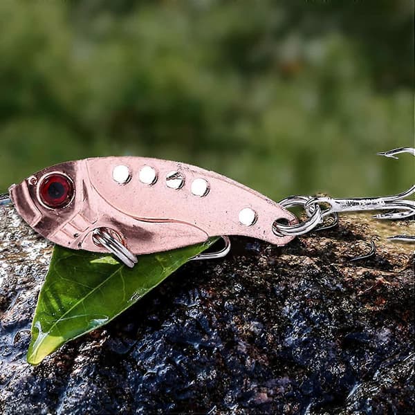 Fiskedrag Treblekrokar Skakande Metall