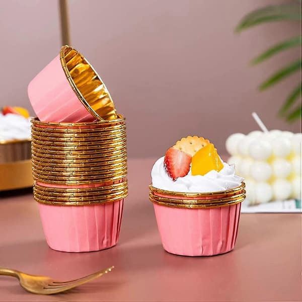 Folie Metallic Cupcakeforme, Kapsler