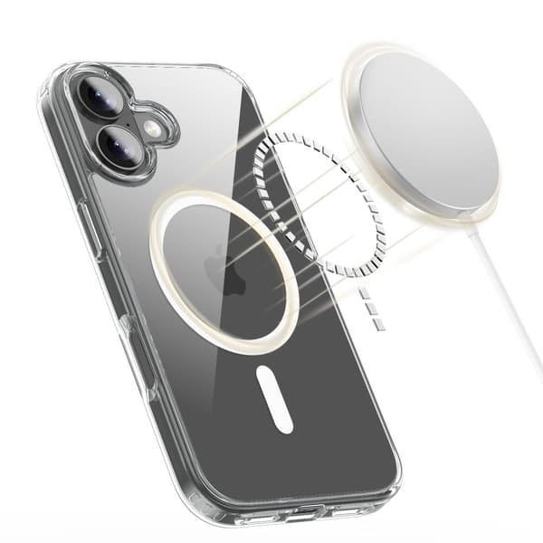 Tech-Protect iPhone 17 Deksel MagSafe FlexAir Hybrid Transparent 70