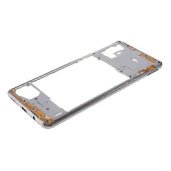 Samsung Galaxy A71 SM-A715 midtre ramme for telefonreparasjon Silver