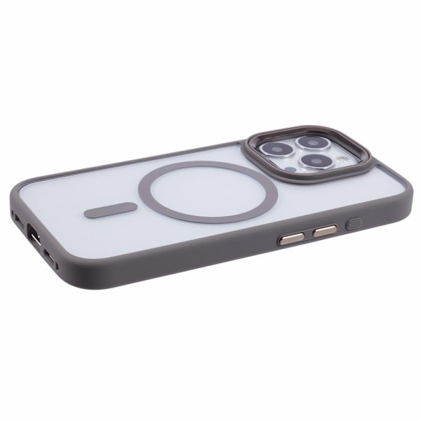 iPhone 16 Pro -kuori MagSafe harmaa 43