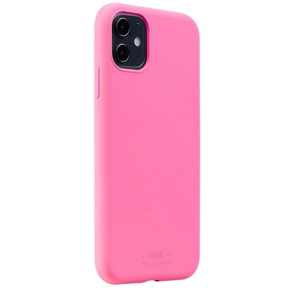 held iPhone 11/XR Skal Silikon Starkrosa 50