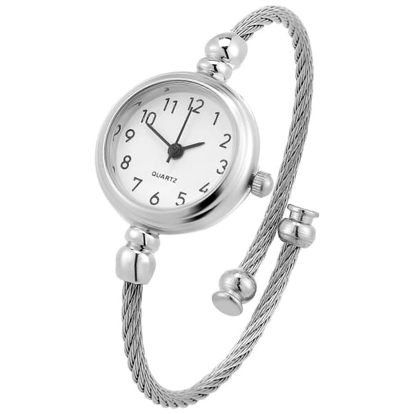 Digitalt Quartzur Dame Modeure til Hvid Armbånd