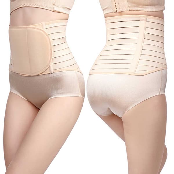 Stödbälte efter förlossning - Graviditetsbälte - storlek beige beige one size