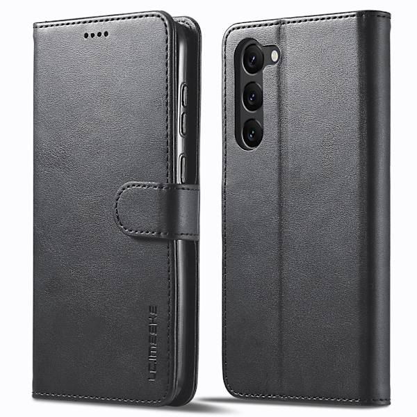 LC.IMEEKE Samsung Galaxy S24 Plus Fodral Läder Svart 72