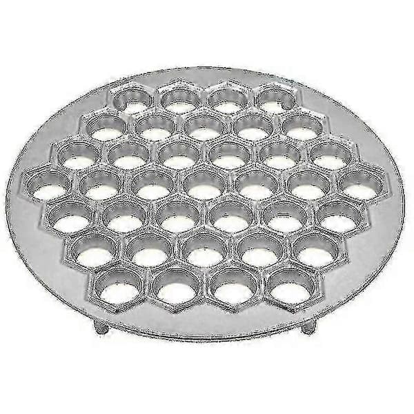 Pelmeni-form, dumplingform, 37 hull aluminiumslegering dumplingform utgave 0118
