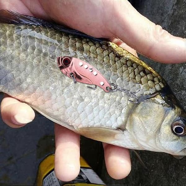 Fiskedrag Treblekrokar Skakande Metall