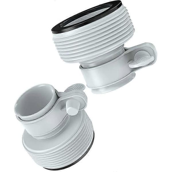 Intex Sett med 2 adaptere 32-38mm Lys Grå