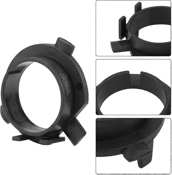 LED-forlygtepæreholderadapter (10 par, sort) Udgave 0816 5 5