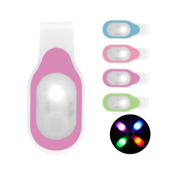 Oppladbare magnetiske klips-løpelys med refleksstriper, sykepleier nattlys, 3 moduser