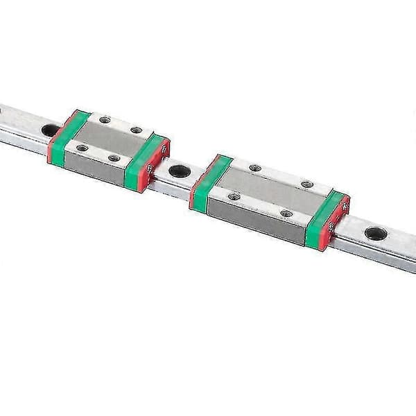 Lineær guide i rustfrit stål Mgn7 Mgn12 Mgn15 Mgn9 blok 30 mm til 1000 mm skinnevogn Cnc 3d printerdel miniaturelejer