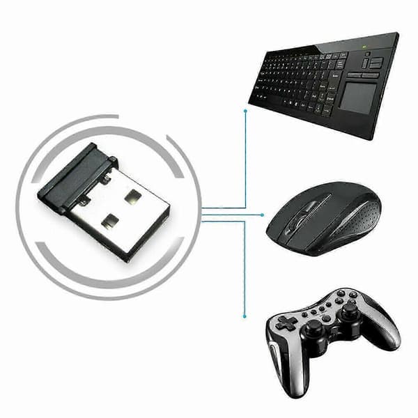 Universal 2.4G trådløs USB-adapter til mus og tastatur
