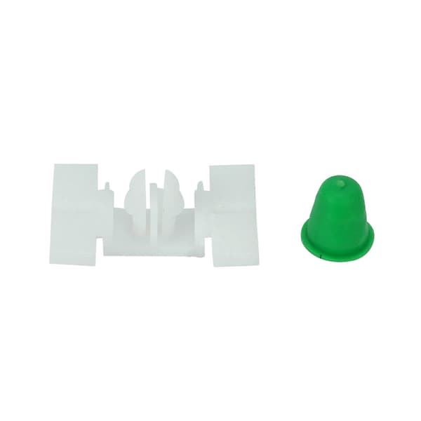 50 stk. festeklips for utvendig dørpanel, listverk, for E46 E36 51131960054 White  green