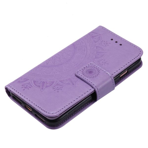iPhone 7/8/SE (2020/2022) - Mandala Lompakkokotelo - Violetti Purple Lila