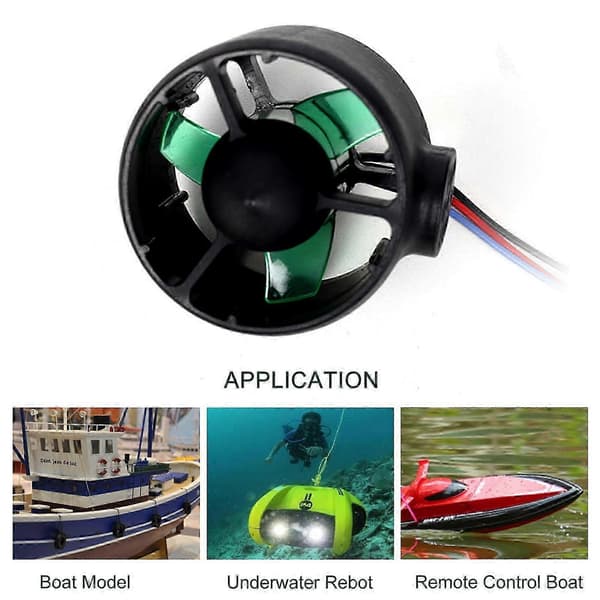 Børsteløs RC Båd Undervands Thruster Motor Drev til Fiskenet Både Modifikation