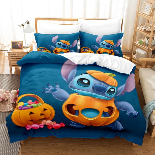 25 nya Stitch tredelade sängkläder hemtextilier påslakan örngott