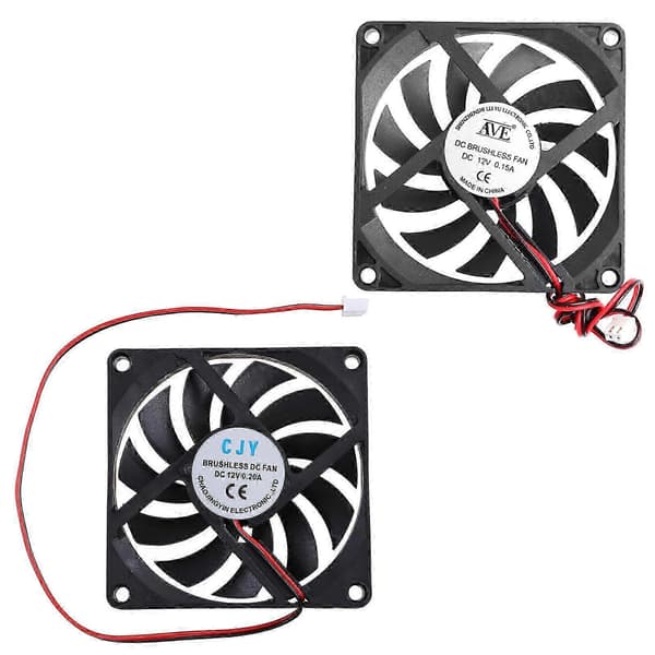DC12V Køleventilator 8cm til DC Børsteløs Højhastigheds Luftstrøm 2600R Stille PC Miner SZRH A-G 5 5