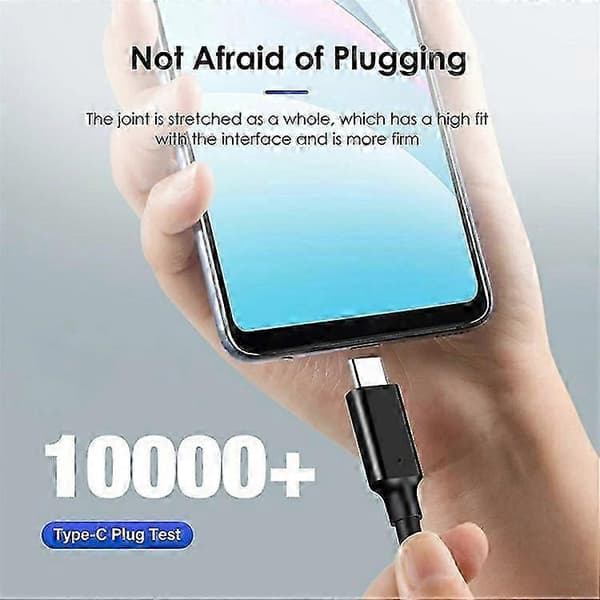 5m USB 3.2 til Type-C datakabel 60W 3A telefon tablet bærbar hurtigopladningskabel udgave 0120