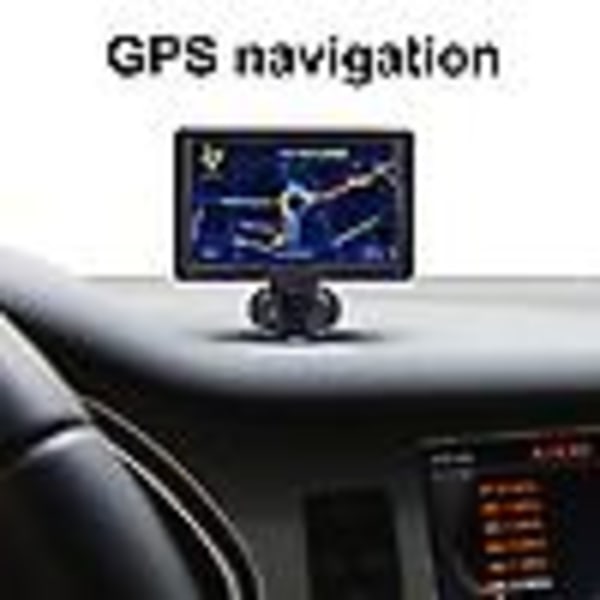 G101 Bil GPS-navigasjon 7-tommers berøringsskjerm Navigasjonsenhet Kapasitiv skjerm Fm-talemeldinger HD-oppløsning for bil lastebil