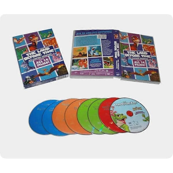 [14Y] Once Upon a Time - Komplett samling Alle 14 filmer DVD 8-disk bokssett Ny