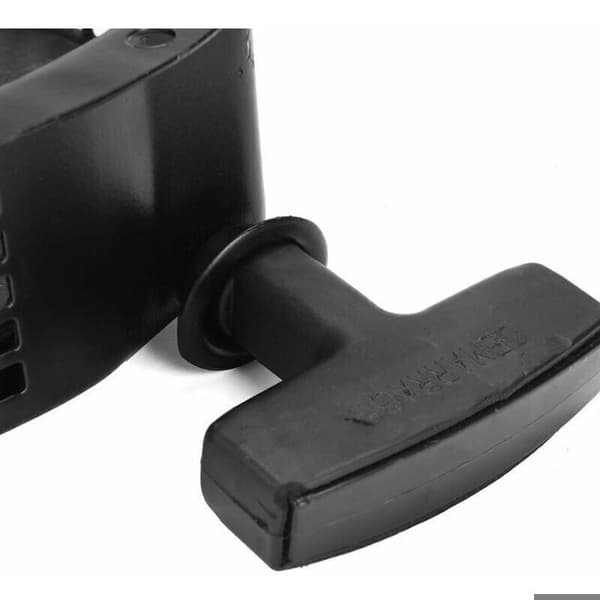 Trækstarter rekylstarter - SHI - Egnet til Ey28 Robin Subaru - Sort - 1 stk. - Hulafstand 17 cm