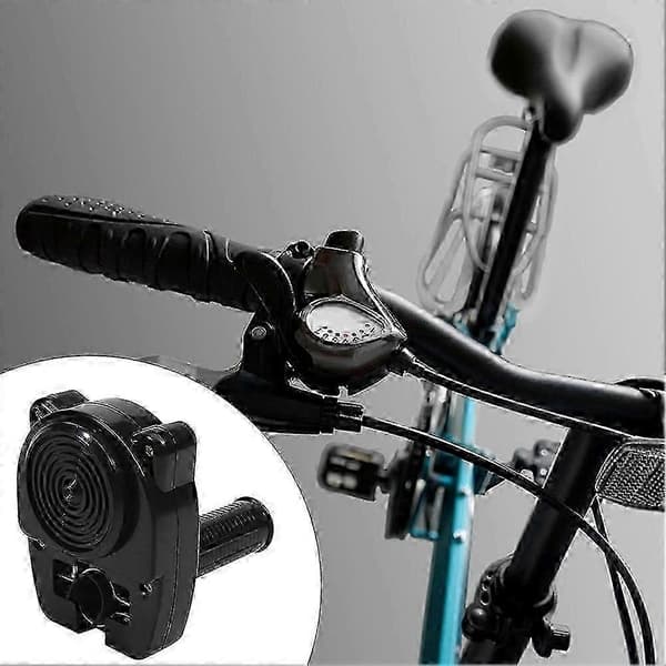 Barn Accelerate Bell Grip Ljudsimulator Cykeltillbehör för Pojkar Flickor Cykel Black