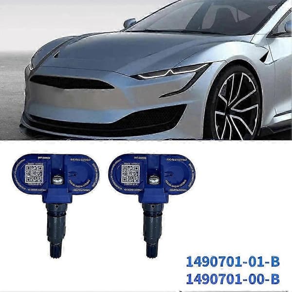 2st 1490701-01-B Bluetooth TPMS-sensor 149070100B 1490701-00-B för Tesla Model 3 Y X S 20-24 TPMS Däcktryckssensor Edition 0428