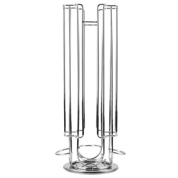 Dolce Gusto kapselhållare - Roterande - Rostfritt stål - Cylindrisk - Samtida design