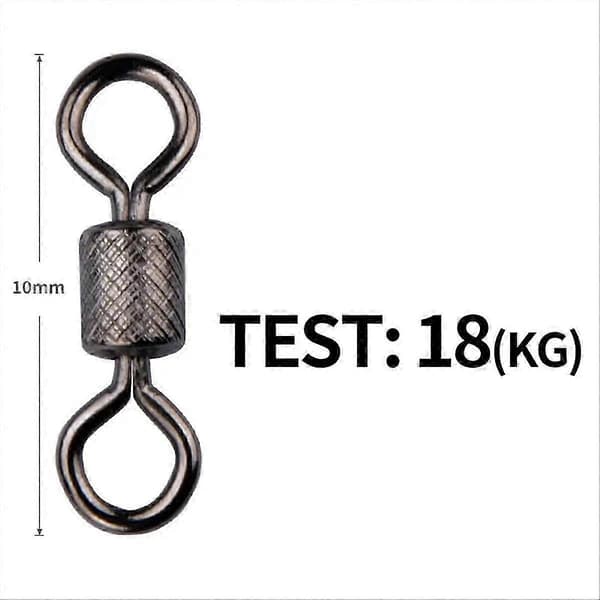 Fiskevirvelkobling Ring Rullende Rotator for Sikkerhets Kana Krok D