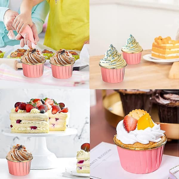 Folie Metallic Cupcakeforme, Kapsler