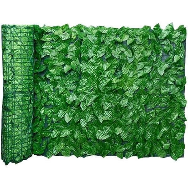 Aitaelementti - NAISIDIER - Tekolehti - 300x50 cm - Vihreä - Puutarhan suojaus